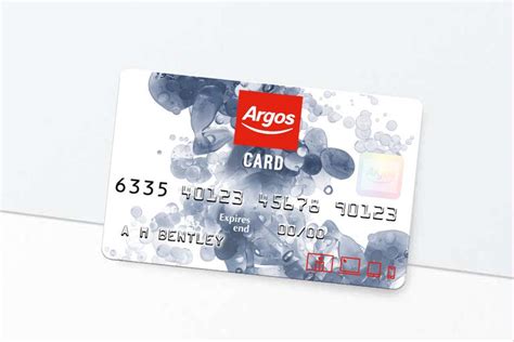 Argos Card .